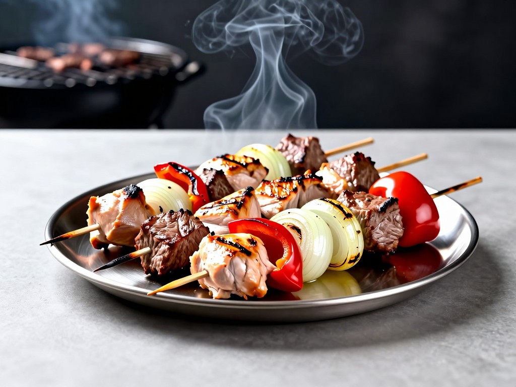 Brochettes mixtes (x6)