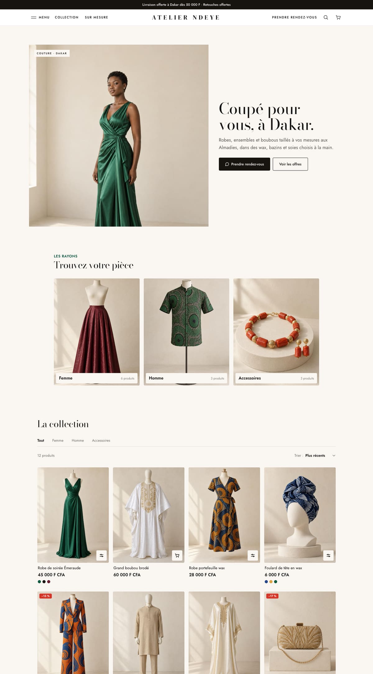 Couture — Mode & sur-mesure